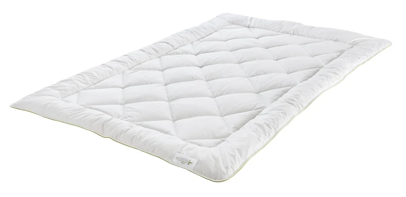 Badenia Trendline Eco Camel Mono Duvet 135 x 200 cm, White, Oeko-Tex Certified, Produced according to German Quality Standard - Image 1