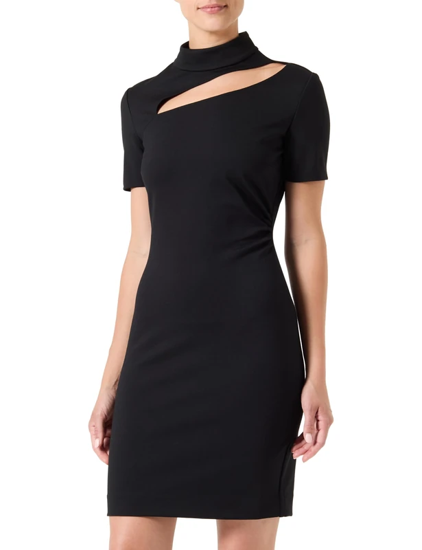 HUGO Women's Kapesa-1 Dress Flat, Black1, 6