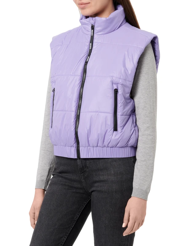 HUGO Women's Felere-2 Outerwear Jacket, Open Purple549,