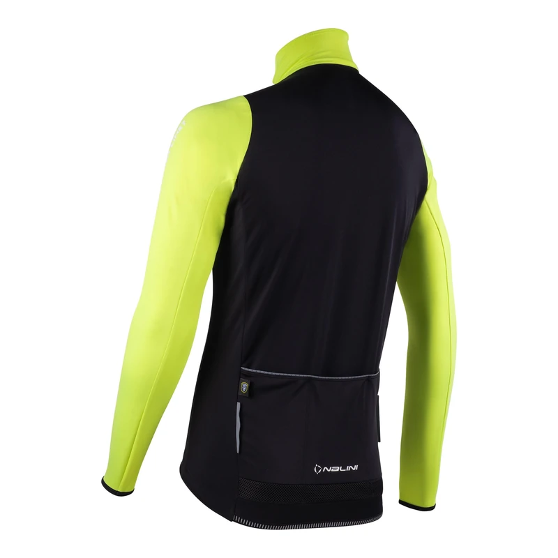 NALINI 03228801100C000.10 NEW CARENA JKT2 Men's Jacket NEON YELLOW/BLACK L - Image 1