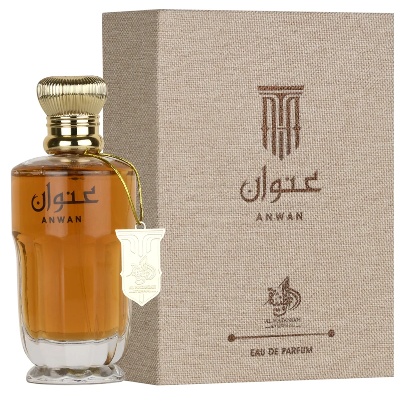 AL WATANIAH Anwan - Luxury Perfume for Men, Eau de Parfum 100ml, Distinctive and Sophisticated Fragrance