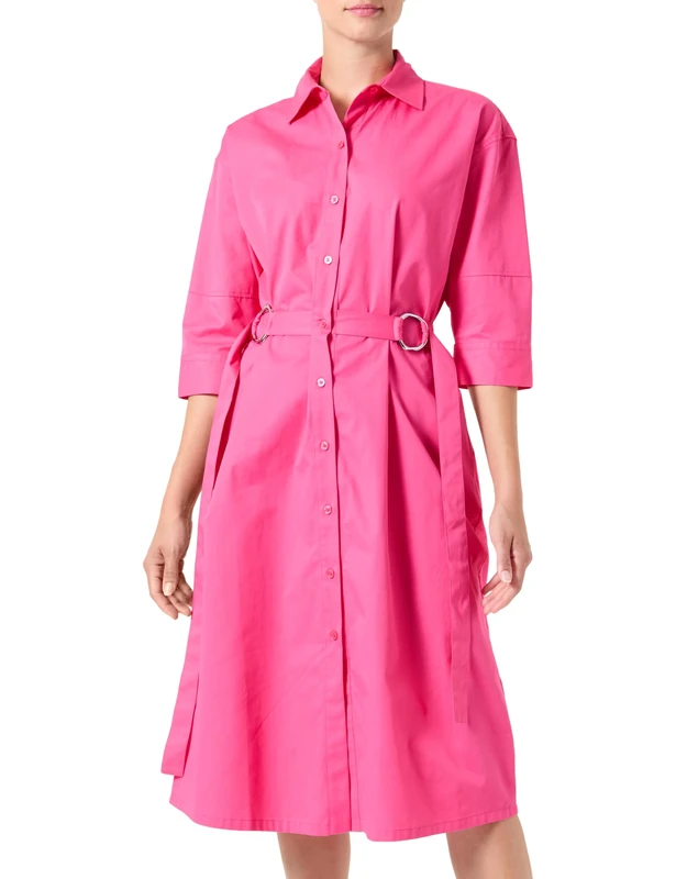 HUGO Women's Kiterina Dress, Bright Pink672,