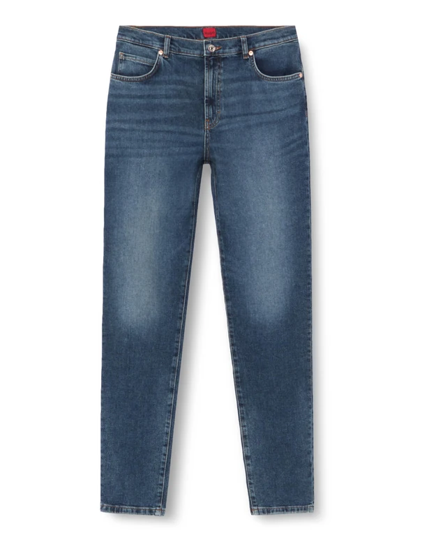 HUGO Women's 934 Jeans Trousers, Navy417,