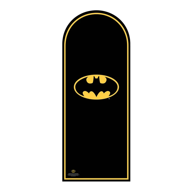 Star Cutouts SC4349 Batman Logo Backdrop Sailboard Cardboard Cutout – Ideal for Birthdays, Gifts, Parties & DC Displays