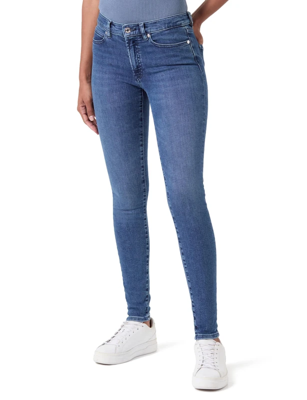 HUGO Women's 932 Jeans Trousers, Navy410,