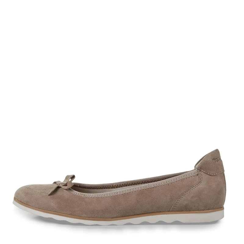 Tamaris Tamaris Women's Ballet Flats 1-22128-42, Taupe, 4 UK
