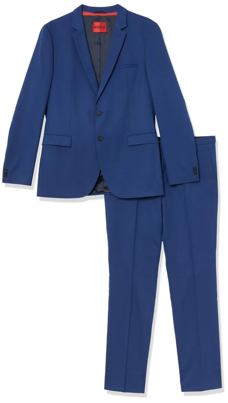 HUGO Men's Arti/Hesten232X Suit, Medium Blue427,