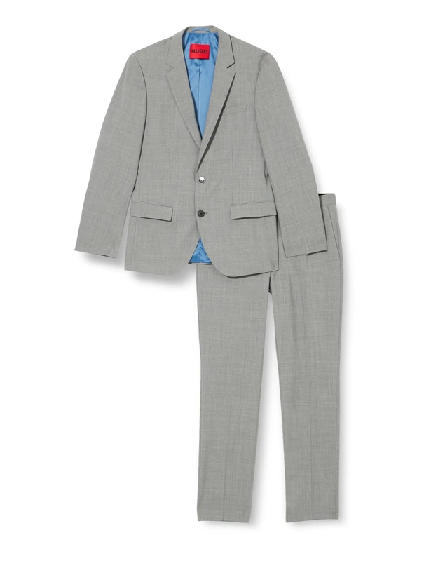 HUGO Men's Henry/Getlin232X Suit, Dark Grey21,