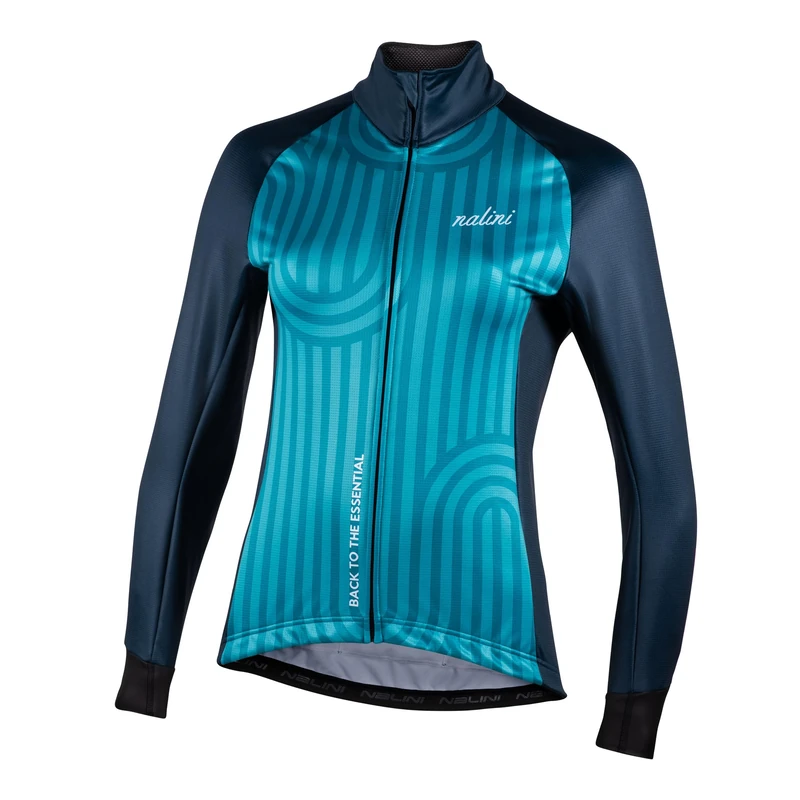 NALINI 03222301100C000.10 NEW STRADA LADY JKT Women's Jacket TURQUOISE/BLACK XXL