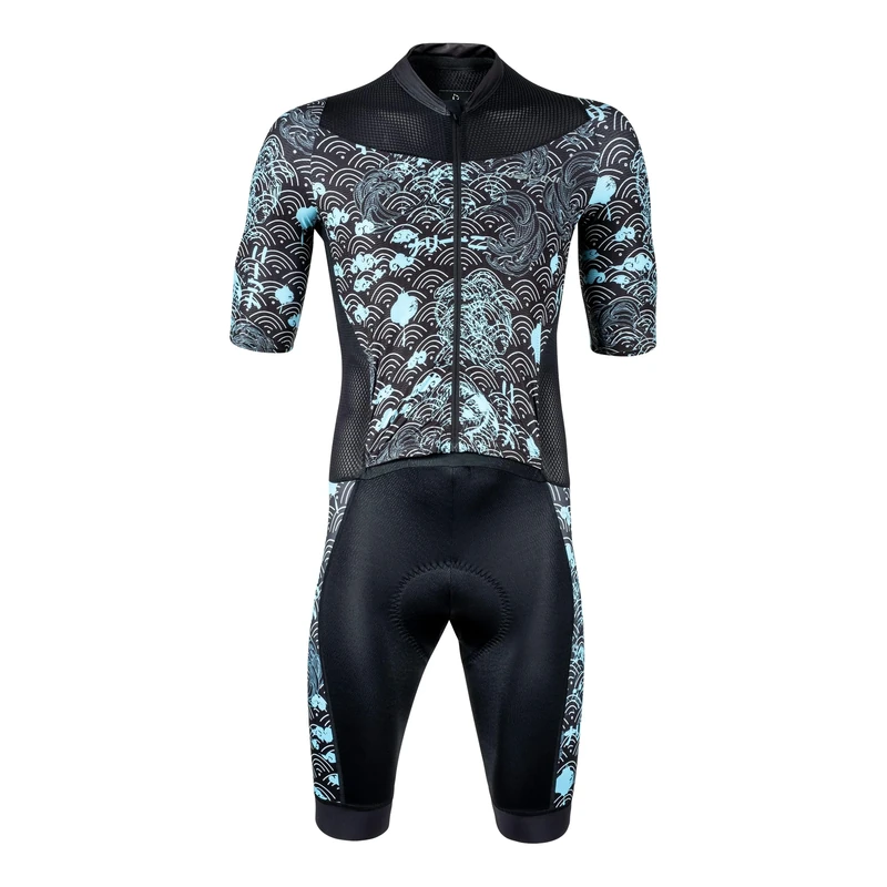 NALINI 02893401100C000.10 TOKYO2020 Men's Body BLACK/BLUE M