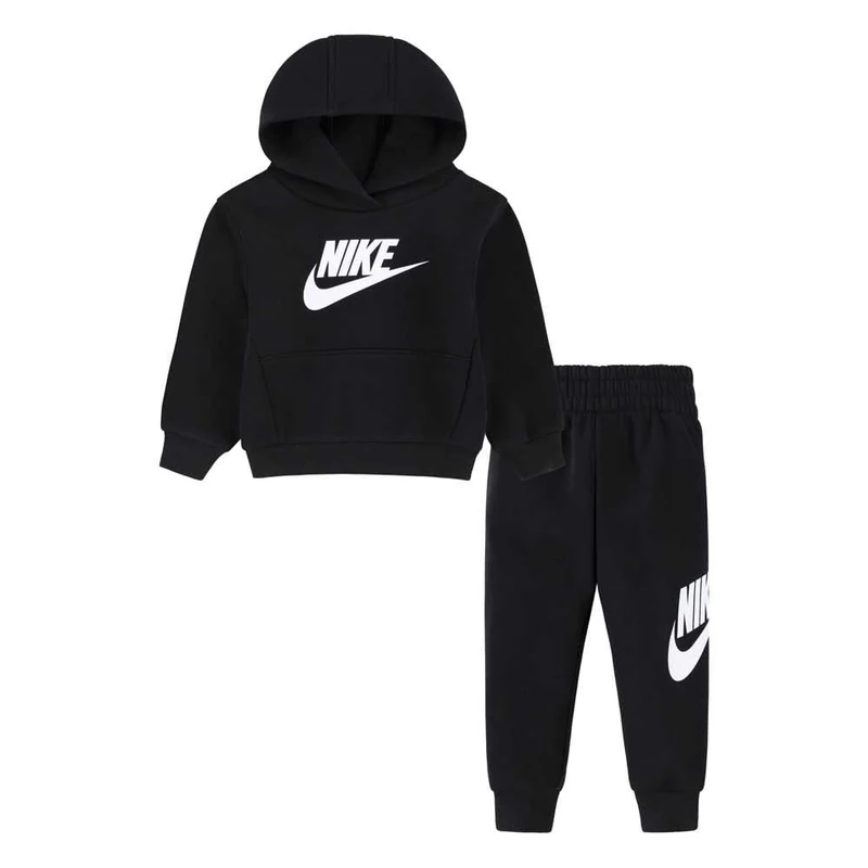 NIKE Baby 0-24 Jumpsuit TRACK_SUIT, Black, 18 Months EU