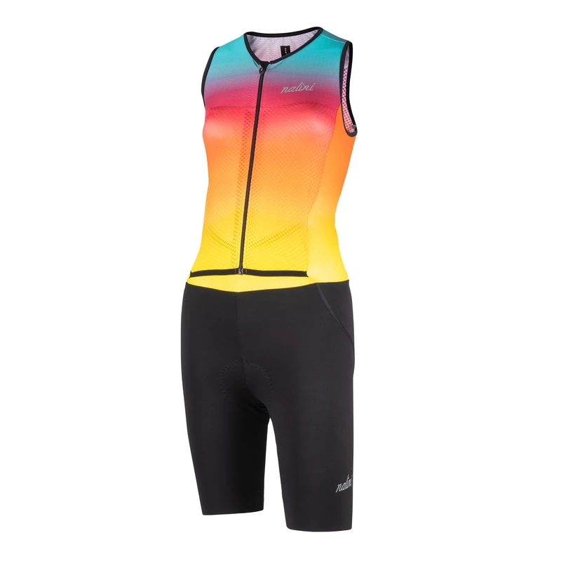 NALINI 03115401100C000.10 New Lady Ergo Suit Women's T-Shirt ST White/Black XL