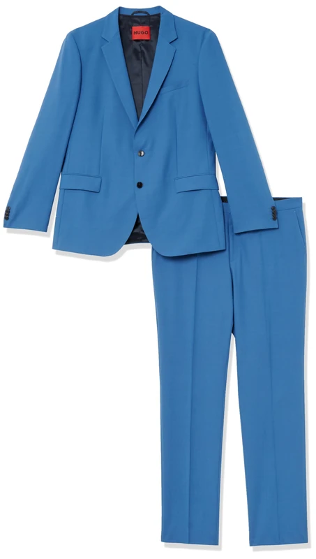 HUGO Men's Henry/Getlin232X Suit, Medium Blue427,