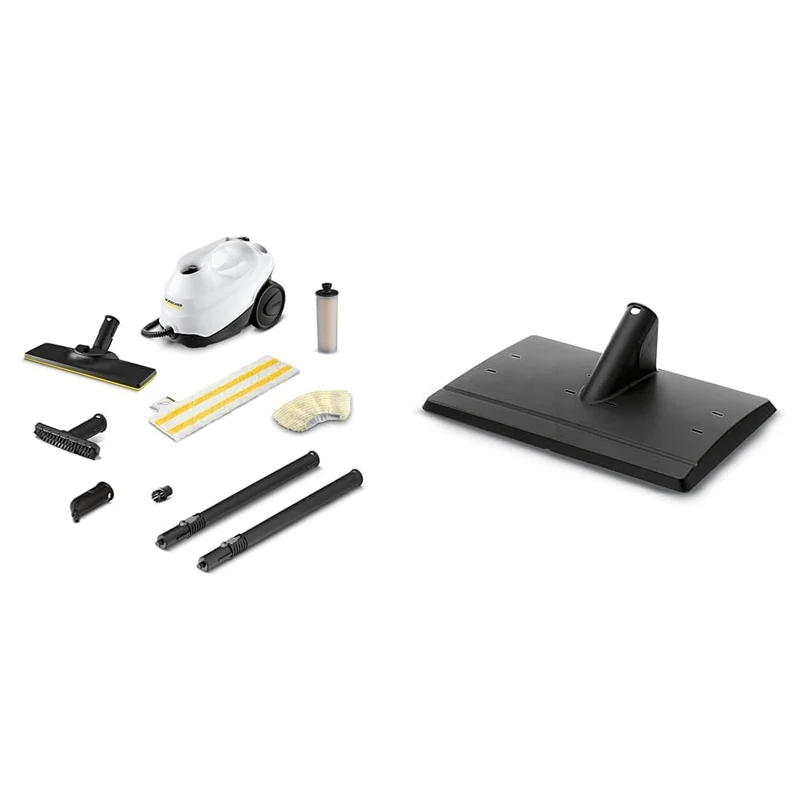 Bundle of Kärcher Steam Cleaner SC 3 EasyFix, steam pressure: max. 3.5 bar, heating time: 30 s, power: 1900 W, surface power: 75 m², tank: 1 l + Kärcher Wallpaper Stripper