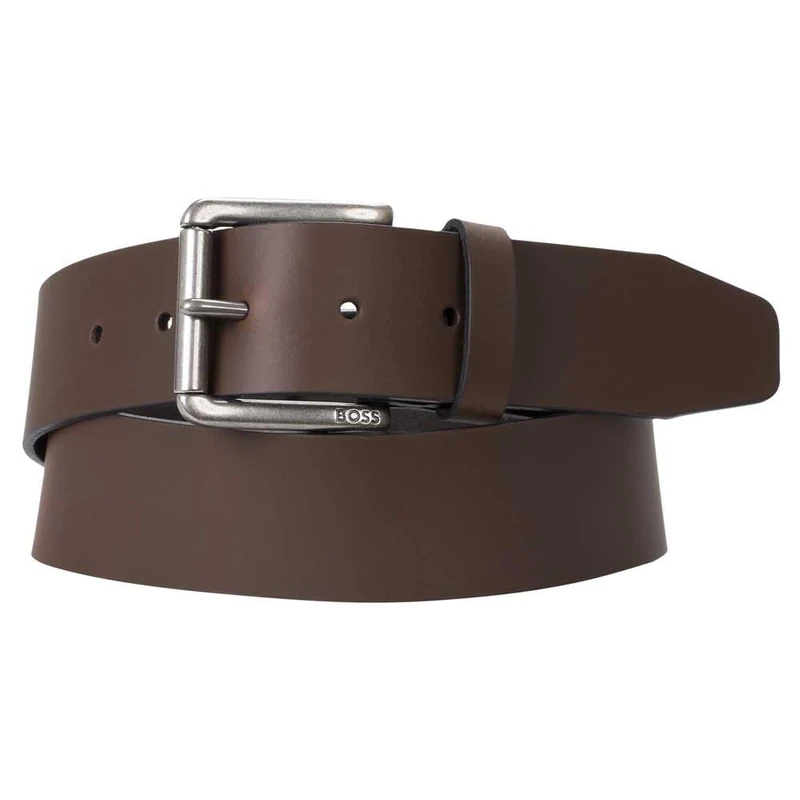 BOSS Men's Joris_Sz40 Belt, Dark Brown203, 80