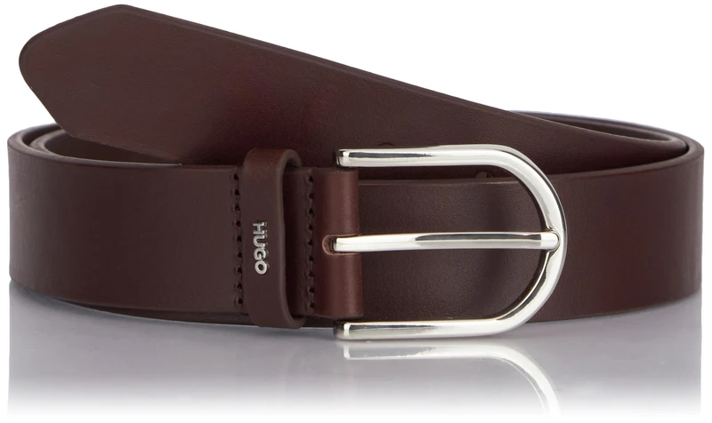 BOSS Women's Zoey-S_Sz35 Belt, Dark Brown202, 80