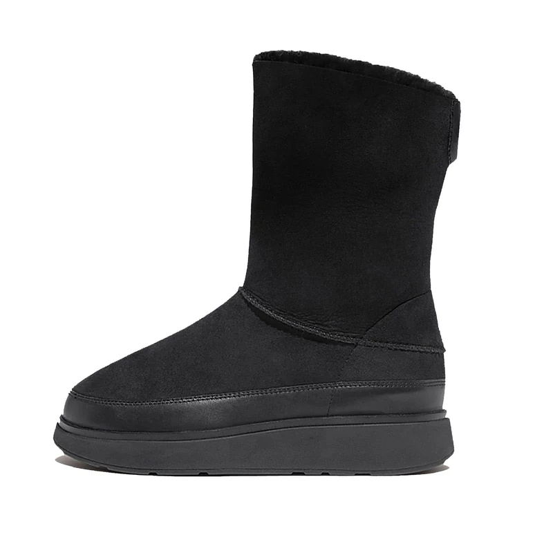 Fitflop GEN-FF SHORT DOUBLE-FACED SHEARLING BOOTS