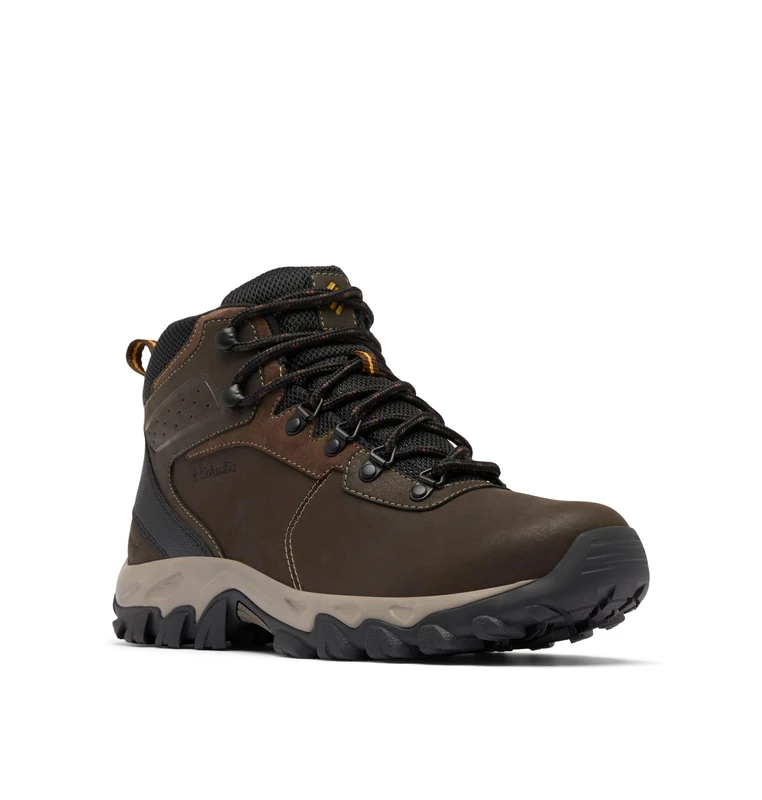 Columbia Men's Newton Ridge Plus Ii Waterproof Hiking Boot, Cordovan/Squash, 7.5 UK