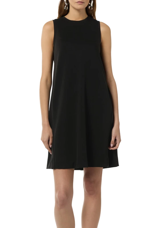 comma Women's 2147576 Dress, Black-9999, 10