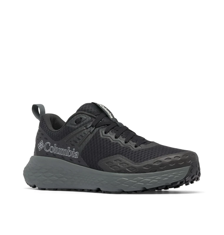 Columbia Men's Konos TRS Outdry, Low Rise Trekking and Hiking Shoes, Black/Grill, 8 Regular