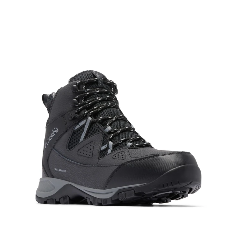 Columbia Men's Liftop Iii Snow Boot, 2024 Black/Titanium Grey Steel, 8
