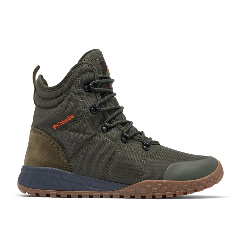 Columbia Men's Fairbanks Omni-Heat Snow Boot, 2024 Deep Olive/Desert Sun, 7 UK