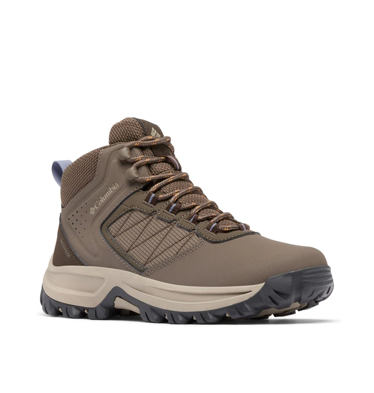 Columbia Women's Transverse Hike Waterproof Boot, Mud/New Moon, 11 Wide
