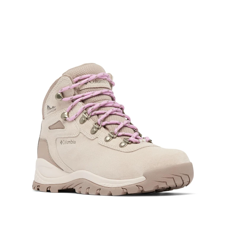 Columbia Women's Newton Ridge Plus Waterproof Amped, 2024 Dark Stone/Cosmos, 9.5