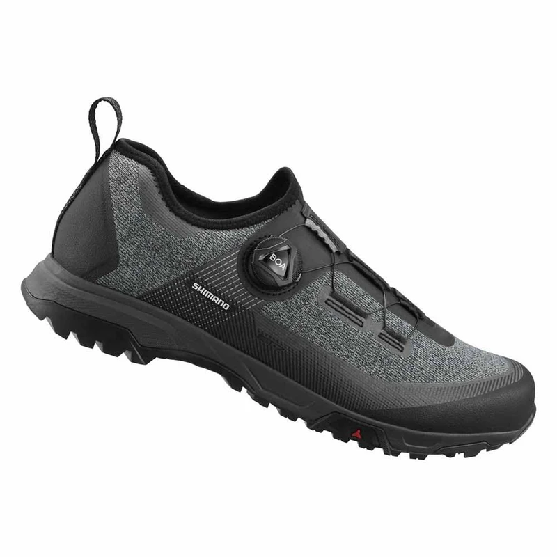 SHIMANO Bicycle Shoes Sh-et701, Unisex Adult Cycling Shoes, Black/White, 12.5 UK