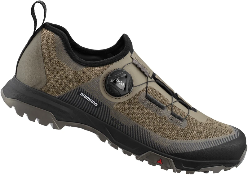 SHIMANO Bicycle Shoes Sh-et701, Unisex Adult Cycling Shoes, Brown, 9 UK