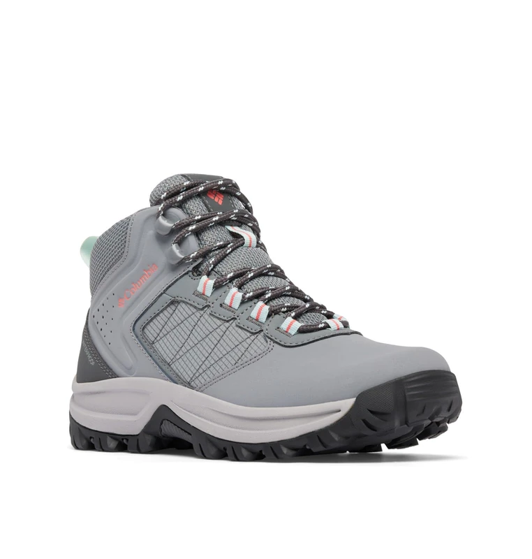 Columbia Women's Transverse Hike Waterproof Boot, Ti Grey Steel/Juicy, 7 UK