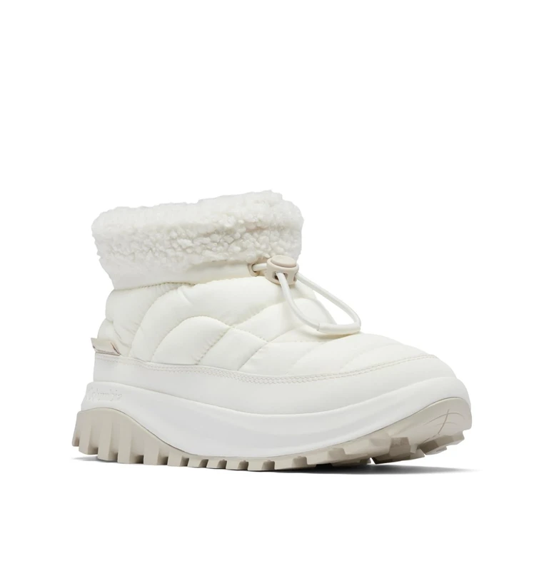 Columbia Women's Snowtrot Shorty, Snow Boots, Sea Salt/Fig, 8 Regular - Image 1