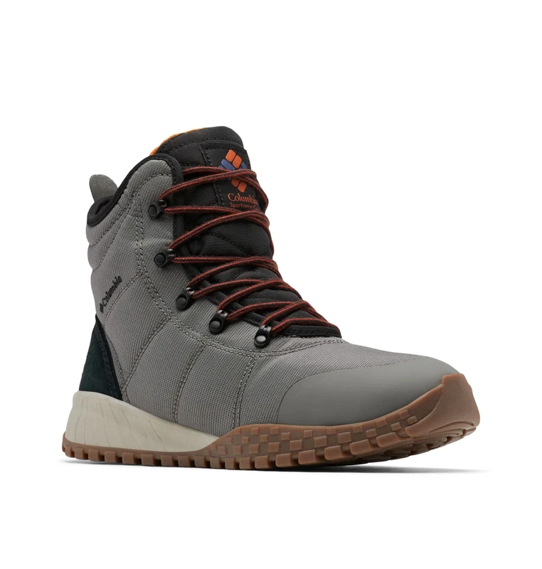 Columbia Men's Fairbanks Omni-Heat Snow Boots, Titanium Ii/Warm Copper, 7.5 UK