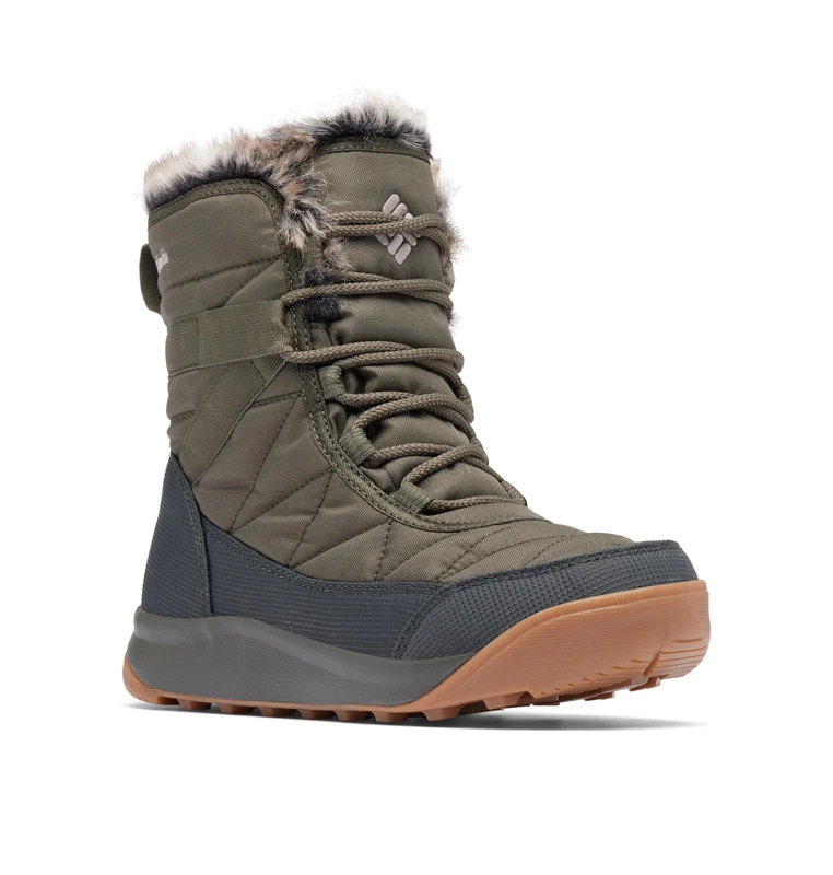 Columbia Women's Minx Shorty Iv Snow Boot, Alpine Tundra/Kettle, 5 Wide