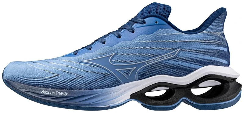 Mizuno Mens Wave Creation 25 Running Shoe, Marina/Navy Peony, 10.5 UK