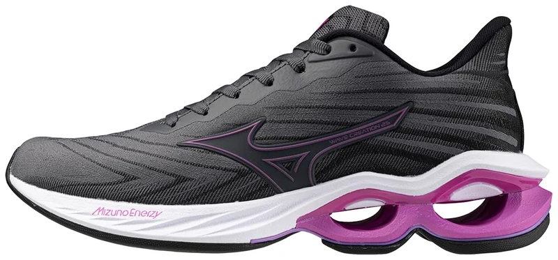 Mizuno Womens Wave Creation 25 Running Shoe, Iron Gate/Rosebud, 5.5 UK