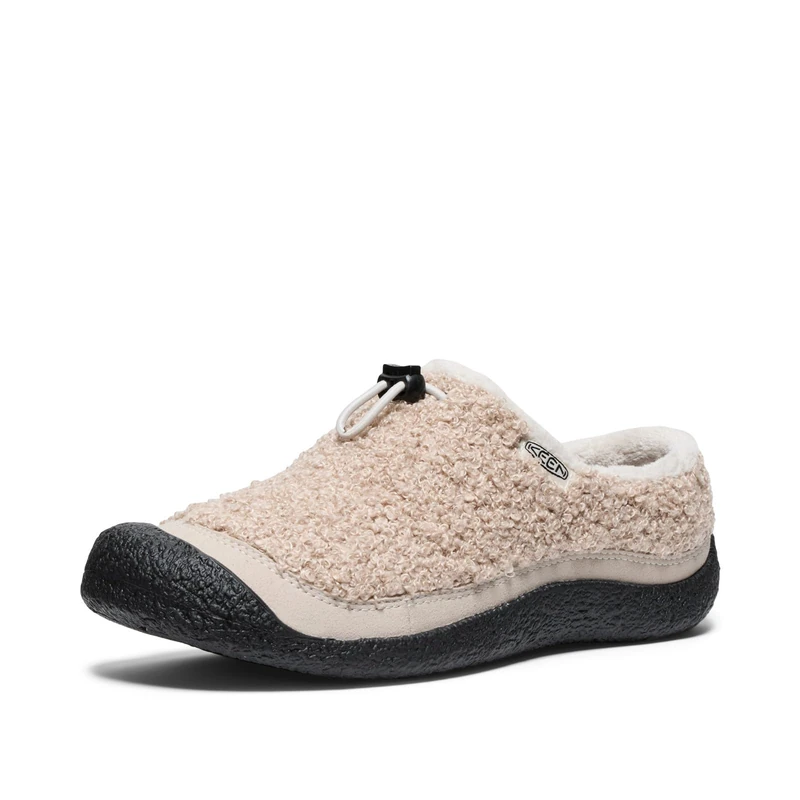 KEEN Women's Howser 3 Slide Comfy Durable Slippers, Plaza Taupe/Black, 8.5 - Image 1