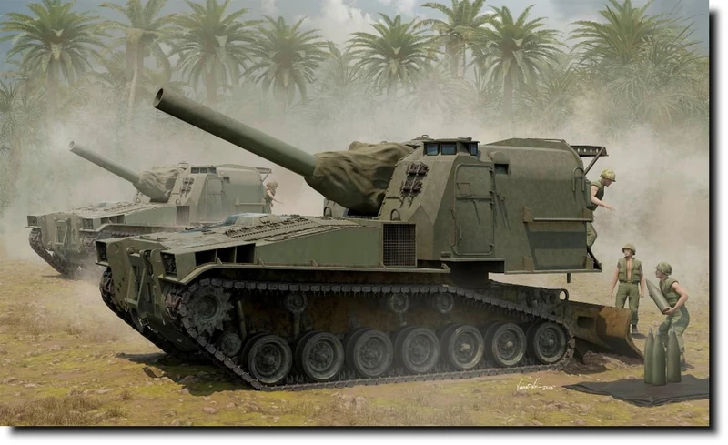 I love Kit 1:35 - M55 203mm Self-Propelled Howitzer