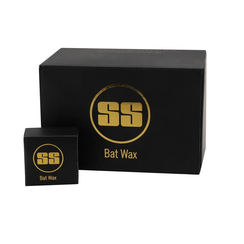 SS Cricket Bat Wax | Color: Yellow | Size: 50gm, Pack 12 | For Men & Boys | Enhance The Bat Performance and Durability of a Cricket bat