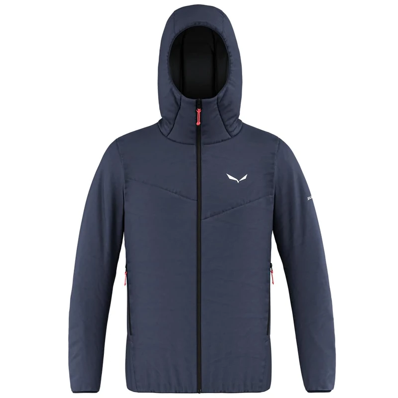 Salewa Puez Catinaccio 2 TirolWool® Hooded Jacket Men, Blue, XL