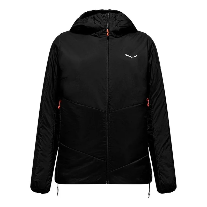 Salewa Puez Catinaccio 2 TirolWool® Women's Hooded Jacket, Black, XL