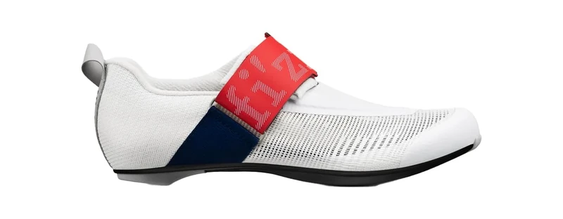 Fizik Unisex Transiro Hydra Aeroweave Carbon Cycling Shoes, White/Red/Blue, 9 UK