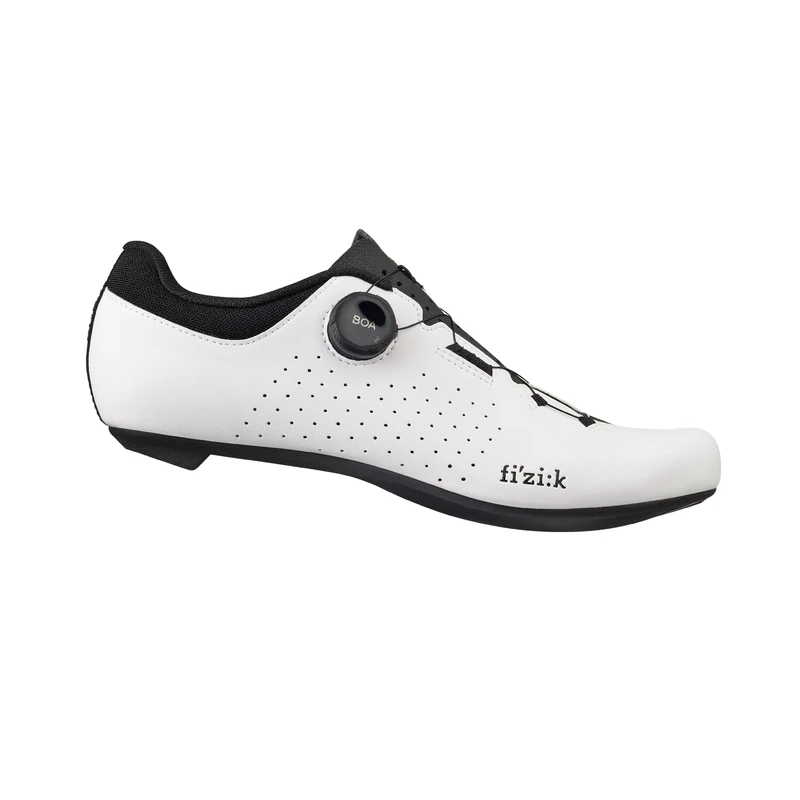 Fizik Unisex Vento Omna Wide Fit Sneaker, White/Black, 5 UK