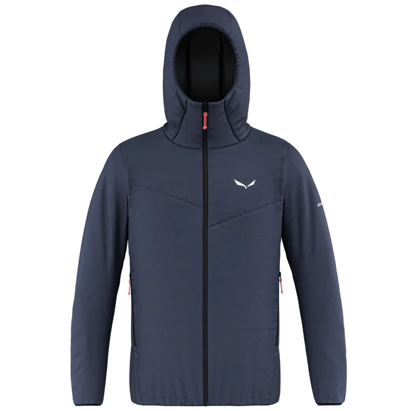 Salewa Puez Catinaccio 2 TirolWool® Hooded Jacket Men, Blue, S