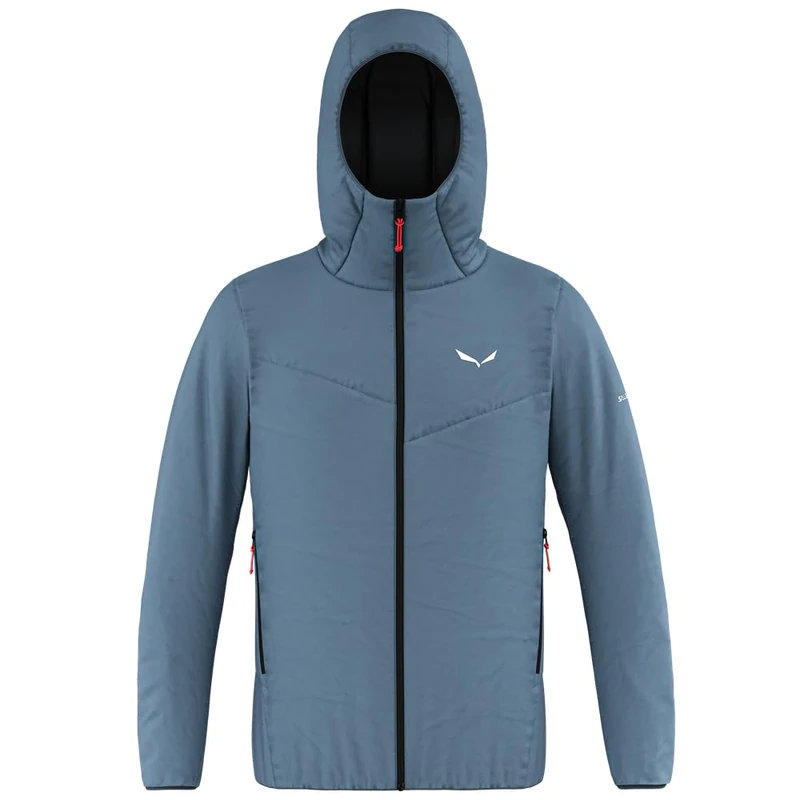 Salewa Puez Catinaccio 2 TirolWool® Hooded Jacket Men, Blue, XL