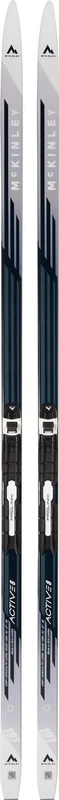 McKINLEY Active 8 Grip + Prolink Aut Cross-country ski set Black/White 205