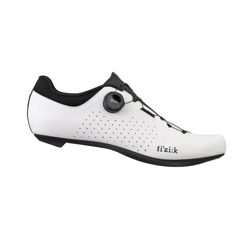 Fizik Vento Omna Wide Fit Road Cycling Shoes, Size EU 44, White/Black