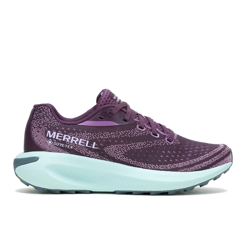 Merrell Women's Morphlite GTX Waterproof Road-to-Trail Running Shoe, Plum, 8 UK