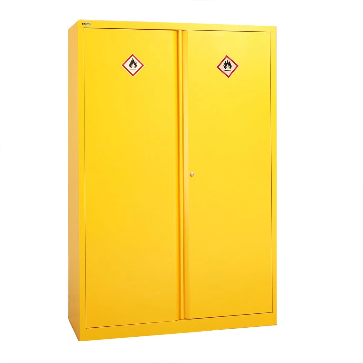 BiGDUG Hazardous Substance Storage Cabinet - Metal COSHH Cupboard, HSE Safety Cabinet - 3 Shelf 1800h x 915w x 460d mm