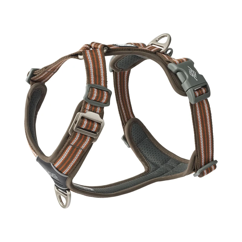 DOG Copenhagen Comfort Walk Air 3.0 Harness - DOG Harness - Adjustable, Reflective Harness - Stain and Water-Repellent, Mocca, XL
